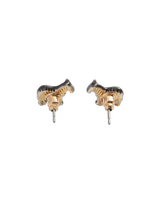 Zebra Stud Earrings