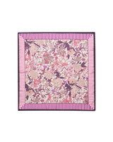 Deco Blooms Candy Stripe Square Scarf
