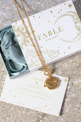 Capricorn Zodiac Spinner Necklace
