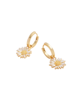 Daisy Huggie Earrings