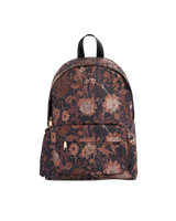 Deco Blooms Large Black Backpack