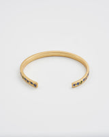 Forget Me Not Gold Bangle