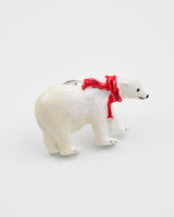 Cosy Polar Bear Enamel Brooch