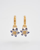 Nightshade Gold Huggie Earrings