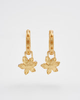 Nightshade Gold Huggie Earrings