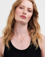 Nightshade Moon Gold Chain Necklace