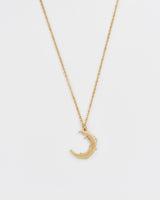 Nightshade Moon Gold Chain Necklace