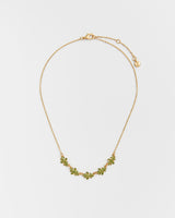 Oak Leaf Gold Choker Necklace