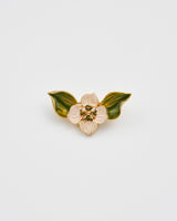 Poppy Anemone Enamel Brooch