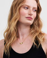 Poppy Anemone Gold Chain Necklace