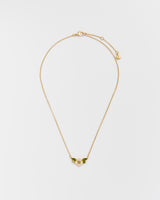 Poppy Anemone Gold Chain Necklace