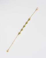 Oak Leaf Gold Bracelet
