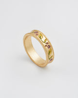 Blackberry Bramble Gold Ring