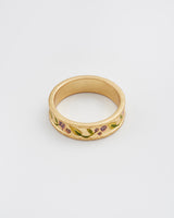 Blackberry Bramble Gold Ring