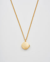 Sun Locket Necklace