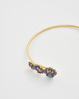 Pansy Pearl Bangle