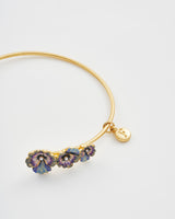 Pansy Pearl Bangle