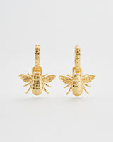 Bee Huggie Earrings