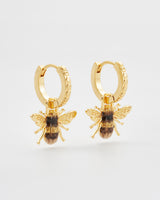 Bee Huggie Earrings