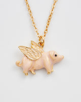 Flying Pig Necklace