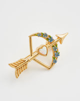 Cupid Heart Brooch