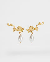 Ivy Pearl Climber Earrings