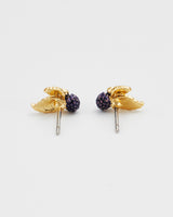 Orla Blackberry Stud Earrings