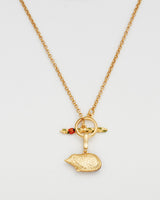 Ladybird and Hedgehog Toggle Necklace