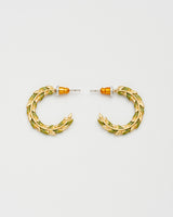 Wheat Hoop Earrings