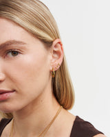Niva Mistletoe Pearl Climber Earrings