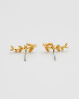 Niva Mistletoe Pearl Climber Earrings