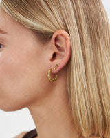 Niva Mistletoe Pearl Climber Earrings