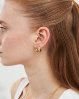 Periwinkle Huggie Earrings