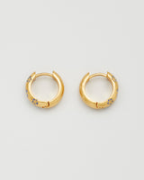 Periwinkle Huggie Earrings