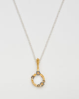 Larkspur Magnifying Glass Necklace