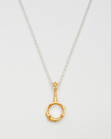 Larkspur Magnifying Glass Necklace