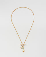 Palm Of Your Hand Pearl Toggle Necklace