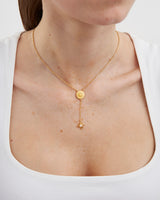 Sun Lariat Necklace