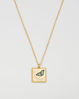 Butterfly Moon Necklace
