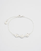 Larkspur Multi Charm Bracelet in Silver