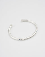 Larkspur Bangle in Silver