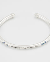Larkspur Bangle in Silver