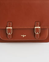 Into the Woods Tan Classic Satchel