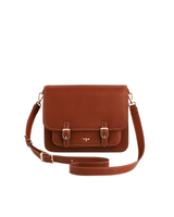 Into the Woods Tan Classic Satchel