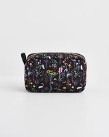 Wilderness Black Cosmetic Bag