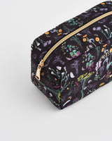 Wilderness Black Cosmetic Bag