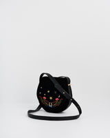 Dove & Floral Star Embroidered Saddle Bag