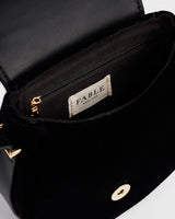 Dove & Floral Star Embroidered Saddle Bag