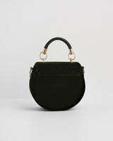 Sunflower Embroidered Top Handle Bag
