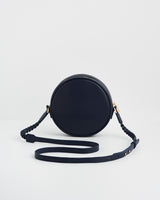 Red Admiral Embroidered Circle Bag